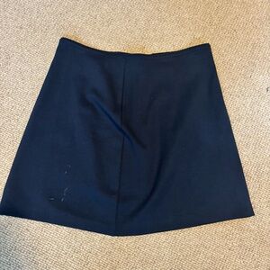 Everlane navy blue skirt